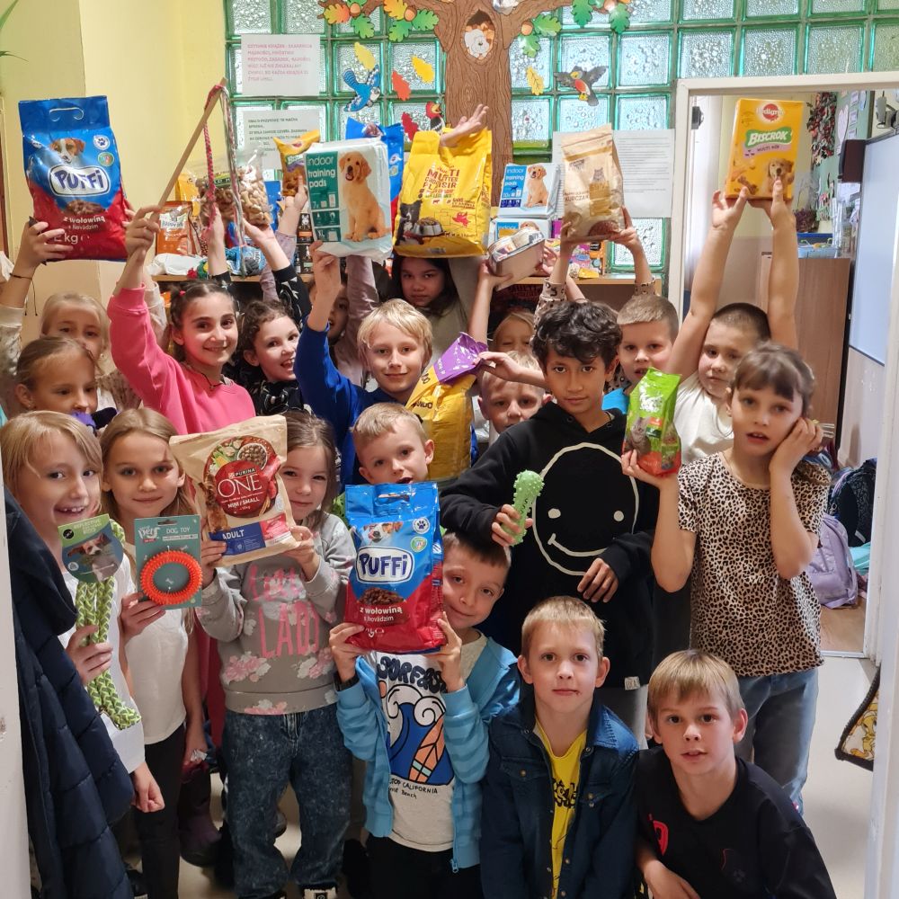 Finał akcji „Pełna miska dla schroniska”