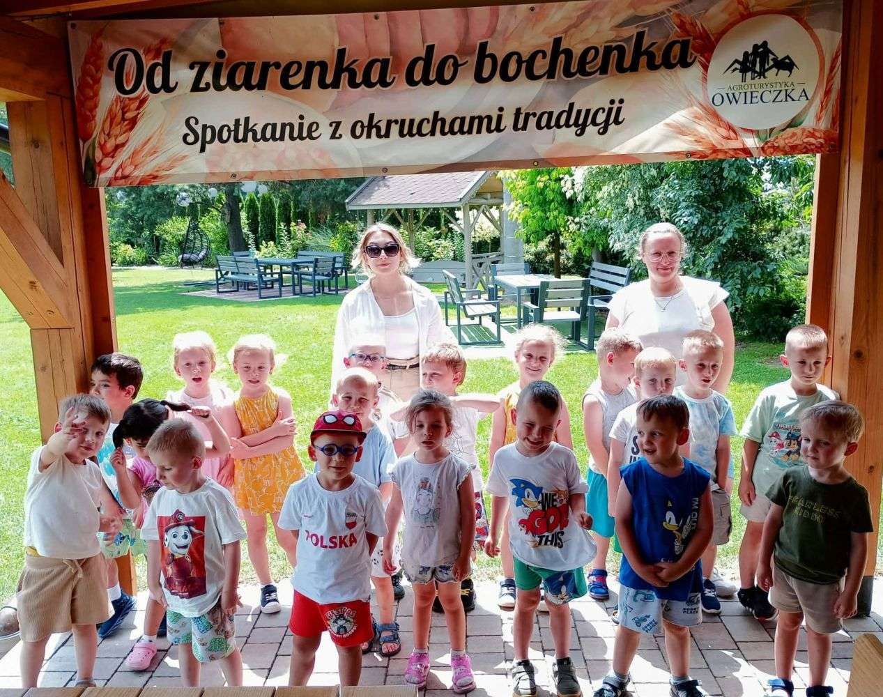 Wycieczka przedszkolaków do Gospodarstwa Agroturystycznego „Owieczka”