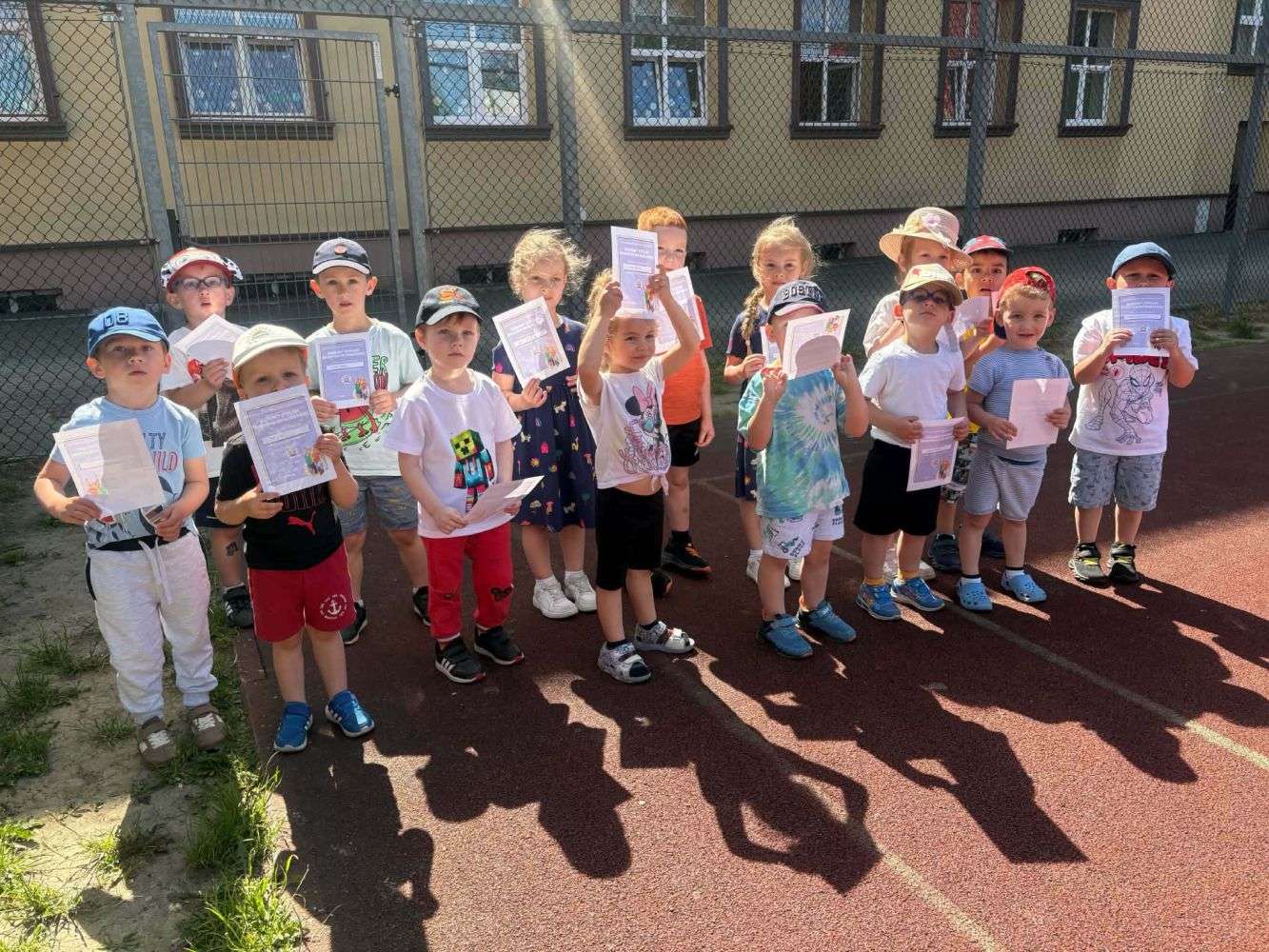 Młodsze przedszkolaki dołączyły do maratonu!