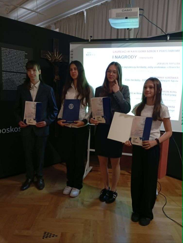 Laureaci, wyróżnieni i finalistka w wojewódzkim konkursie historycznym!